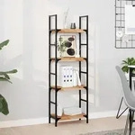 vidaXL Schweberegale 3 Stk. 40x20x4 cm Massivholz Akazie &Ouml;lbehandelt