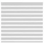 vidaXL Zebrarollo Hellgrau 155x150 cm Stoffbreite 150,9 cm Polyester