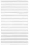 vidaXL Zebrarollo Wei&szlig; 145x200 cm Stoffbreite 140,9 cm Polyester