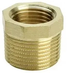 "Viega Reduzierst&uuml;ck 3241 mit Mehrkant, R 2" x Rp 1/2", Rotguss"