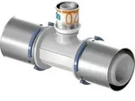UPONOR S-Press, T-St&uuml;ck, reduziert, PPSU, 40-20-40, 1 Stk.