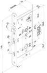 Assa Abloy effeff Sicherheitsschloss 709 709X701PZ---G45