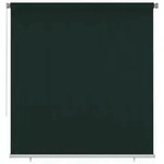 vidaXL Au&szlig;enrollo 220x230 cm Dunkelgr&uuml;n HDPE