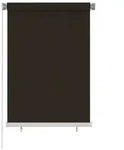 vidaXL Au&szlig;enrollo 100x140 cm Braun HDPE