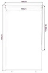 vidaXL Au&szlig;enrollo 90% UV-Block Terrakotta 100 x 140 cm HDPE