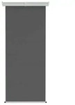 vidaXL Balkon Seitenmarkise 100% Polyester Eisen Stahl