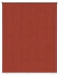 vidaXL Au&szlig;enrollo 90% UV-Block Terrakotta 180 x 230 cm HDPE