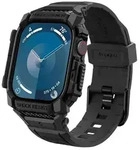 Spigen Rugged Armor H&uuml;lle Apple Watch 10 46 mm &ndash; Schwarz