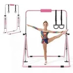 VEVOR Gymnastikstange f&uuml;r Kinder mit 63,5 kg Tragkraft, Klappbares Turnreck mit