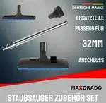 32mm Staubsauger Rohr Staubsaugerrohr Staubsaugerzubeh&ouml;r Ersatzteil Bodend&uuml;se...