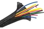 Bachmann Tunnelband 930.903 Polyethylenterephthalat Schwarz 1000mm Inhalt: 1St.