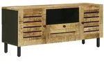 vidaXL Stauraumschr&auml;nke Natur 105 x 33 x 46 cm Massivholz Mango
