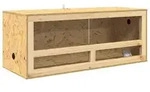vidaXL Terrarium Braun 100 x 40 x 40 cm OSB