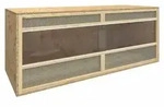 vidaXL Terrarium Holzwerkstoff 120x50x50 cm