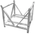 ALUTRUSS Transportsystem f&uuml;r Stahlplatten 80x80cm