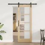 vidaXL Schiebet&uuml;r mit Hardware-Set 'ORKDAL'73.5x198.5 cm
