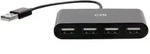 C2G 4-Port USB-A Hub - Hub - 4 x USB 2.0 - Desktop
