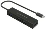 Conceptronic HUBBIES USB-C-zu-4-Port-USB-3.0-Hub Multimedia-Technik HUBs