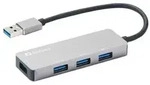 SANDBERG Hub - 1 x SuperSpeed USB 3.0 + 3 x USB 2.0