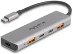 Delock - Hub - 10 Gbps, Power Delivery 95 Watt