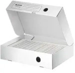 Esselte Leitz 10 Archivboxen Infinity wei&szlig; 25.5 x 33.0 8.0 cm