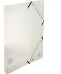 Exacompta 8x Archivbox PP 700&mu; R&uuml;cken 25mm 25x33 cm A4 Crystal Kristall 5962E