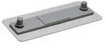 Hager Verschlu&szlig;platte,seitlich U851S