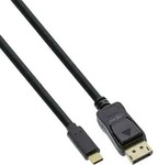 InLine&reg; USB Display Kabel, USB-C Stecker zu DisplayPort Stecker, 5m Kabel...