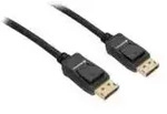 Sharkoon Kabel Displayport 1.4 Stecker> 8K schwarz 3 Meter - Kabel - Digital/Dis