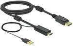 Delock - Video- / Audiokabel - HDMI, USB (nur Strom)