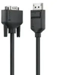 ALOGIC EL2DPVGA-02 Videokabel-Adapter 2 m DisplayPort VGA (D-Sub) Schwarz
