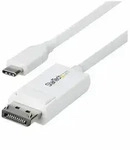 StarTech.com 6.6ft (2m) USB C to DisplayPort 1.2 Cable, Bidirectional -