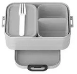 Mepal Bento-Lunchbox Midi Take A &ndash; Brotdose mit F&auml;chern, geeignet f&uuml;r bis...