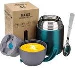 Thermobeh&auml;lter Edelstahl 500ml Isolierbeh&auml;lter warme Speisen Suppe mit