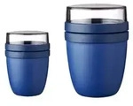 Mepal | Lunchpot Ellipse Duo | praktischer M&uuml;slibecher & Joghurtbecher | f&uuml;r