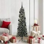 vidaXL K&uuml;nstlicher Weihnachtsbaum mit 150 LEDs mit St&auml;nder Gr&uuml;n 150 cm