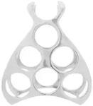 vidaXL Weinregal Silbern 32x14x37,5 cm Aluminium