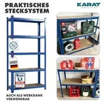 KARAT Schwerlastregal Grizzly - Bis zu 1250 kg Traglast - Schnelle Montage durch