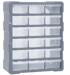 vidaXL Multi-Schubladen-Organizer 18 Schubladen 38x16x47 cm