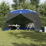 vidaXL Camping-Moskitonetz mit T&uuml;r Blau 5 Personen Wasserdicht