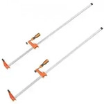 VEVOR Stangenklemmen f&uuml;r die Holzbearbeitung, F-Klemme, 2er-Pack, 91,4cm