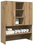 vidaXL Waschmaschinenschrank Artisan-Eiche 70,5x25,5x90 cm