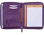 Rhodia Konferenzmappe, kleines Modell 19,5x25,5 cm, f&uuml;r Block A5 Violett 168105C