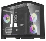 Darflash FT418 Computergeh&auml;use + 6 aRGB-L&uuml;fter (schwarz)