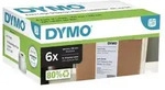 Dymo Etiketten Versand UPS-Label 6er x 6 Rollen a 140 s/w