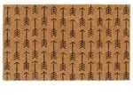 vidaXL Fu&szlig;matte Natur 45x75 cm Kokosfaser Getuftet