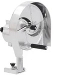 vidaXL Manueller Gem&uuml;seschneider Silbern 22 x 44,5 cm Aluminium