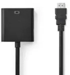 Nedis CCGB34900BK02 - 0,2 m - HDMI Typ A (Standard) - VGA (D-Sub) + 3.5mm -