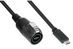 Industrie-Steckverbinder S1 - USB 3.2 Gen. 2 Kabel, Stecker CTM mit Klick-Arretierung