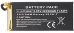 Akku passend f&uuml;r Samsung Galaxy J5 2017, Li-Polymer, 3,85V, 3000mAh, 11,6Wh,